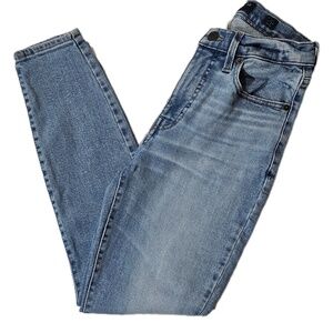 Lucky Brand Jeans Womens 4 27 Blue High Rise Skinny Bridgette Light Wash Denim